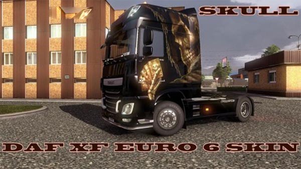 Skull – DAF XF EURO 6 – Skin