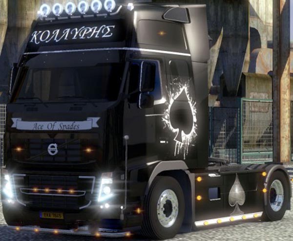 Volvo FH 2009 Ace of Spades Skin