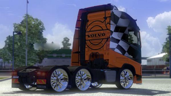 Volvo Racing Orange
