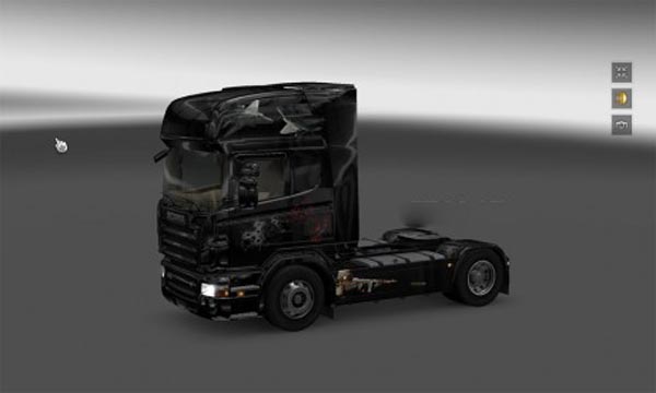Modern Warfare Skin for Scania R2008 50K