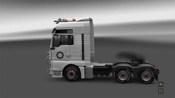 Portal truck skin