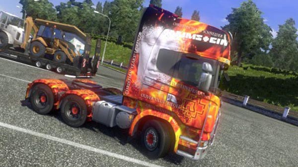 Scania R 2009 Rammstein Skin