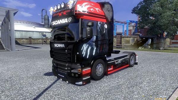 Scania R Karbon Skins 1.15