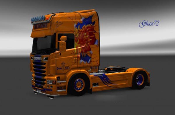 Scania R PKM Logistique Skin