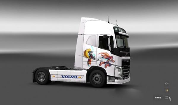 Volvo FH 2012 Megaman Zero Skin