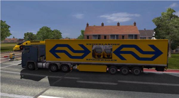 Dutch Railways Trailer