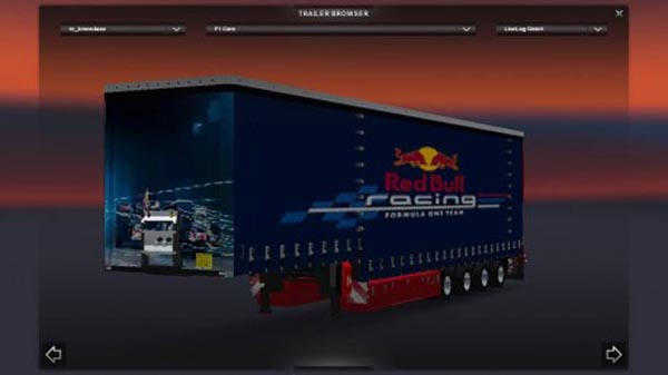 F1 trailer Pack