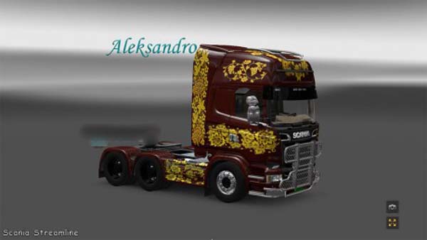 Scania Streamline Hohloma Skin