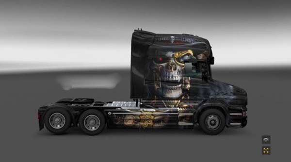 Scania T Punk Skull