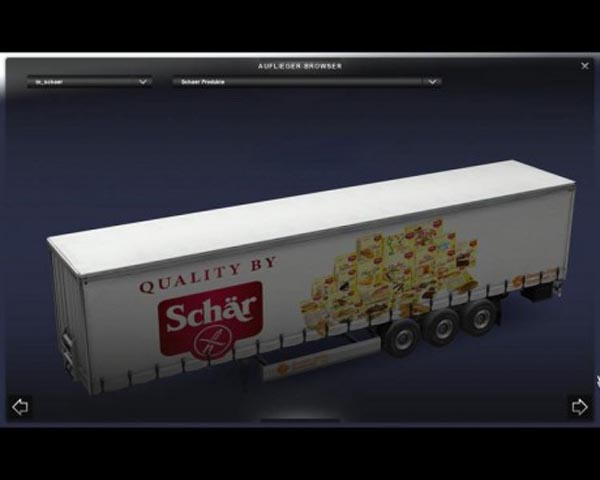 Schar Goods Trailer