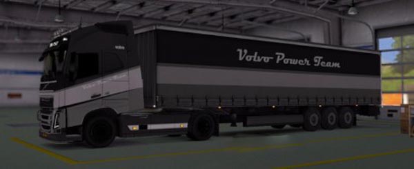 Volvo Power Team Trailer
