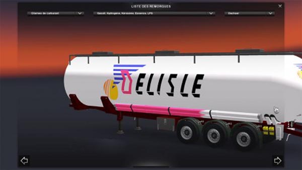 Fuel trailer Delisle