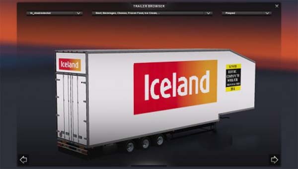 Iceland Double Deck trailer