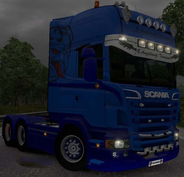 Scania B.Angjelovski Transport Skin