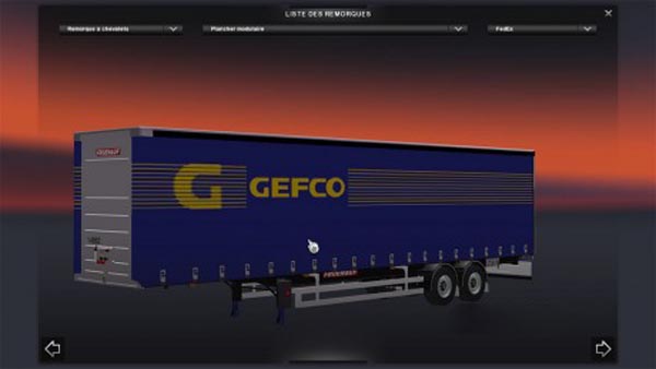 Semitrailer GEFCO
