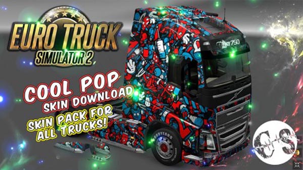 Cool Pop Skin Pack for All Trucks + Volvo Ohaha