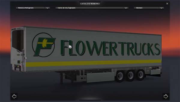 FlowerTrucks trailer