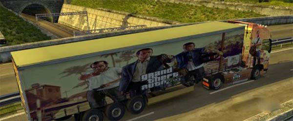 Grand Theft Auto V skin and trailer
