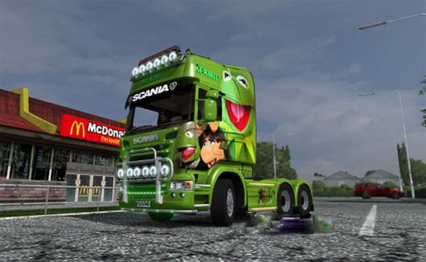Kermit the Frog Scania R Skin