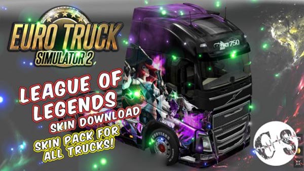 League Of Legends Skin Pack for All Trucks + Volvo Ohaha