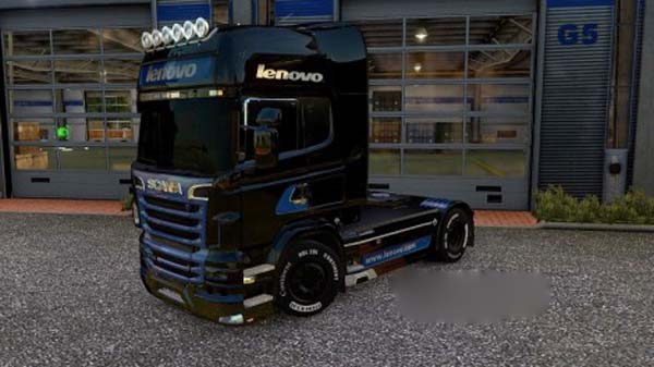 Lenovo skin for Scania R