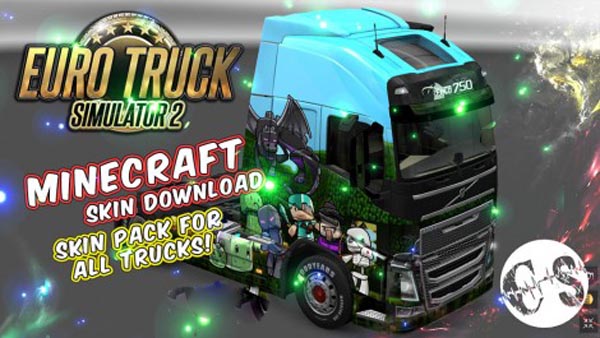 Minecraft Skin Pack for All Trucks + Volvo Ohaha
