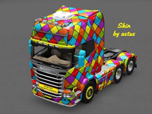 Scania Streamline Arlequin Skin