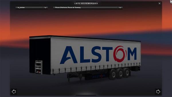 Alstom Trailer