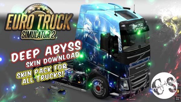 Deep Abyss Skin Pack for All Trucks + Volvo Ohaha