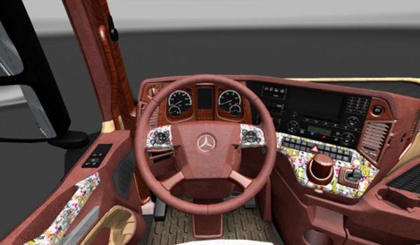 Mercedes Actros MP4 2014 Exclusive Interior