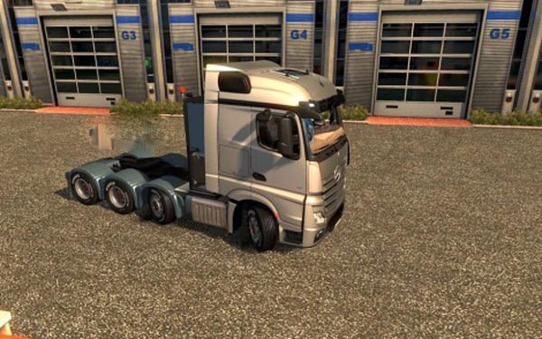 Mercedes Actros MP4 8×4 Chassis