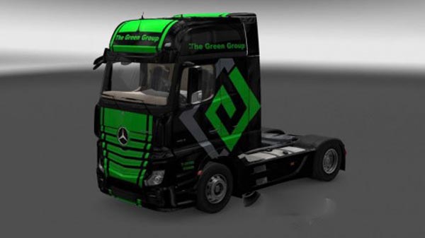 Mercedes Actros MP4 The Green Group Skin