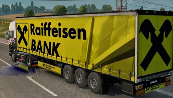 Raiffeisen Bank Trailer Skin