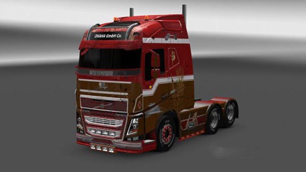 Rusty Pin Up Skin for Ohaha Volvo FH 2013