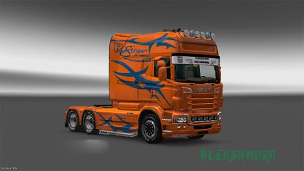 Skin Rsinger for RJL Scania EXC Longline