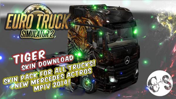 Tiger Skin Pack for All Trucks