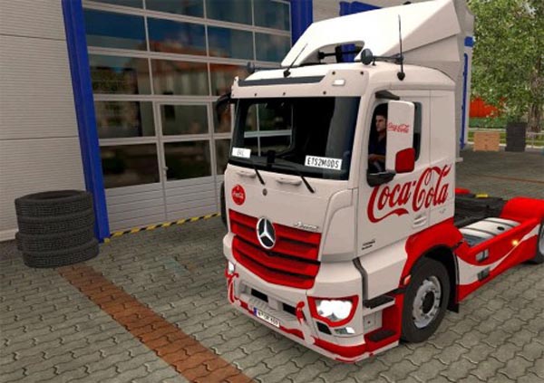 Coca-Cola skin for Mercedes Antos