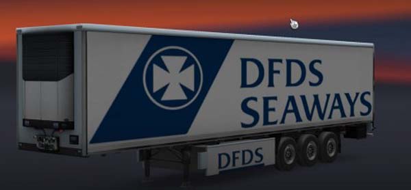 DFDS Seaways Trailer Skin