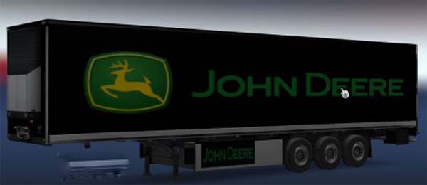 John Deere Trailer Skin