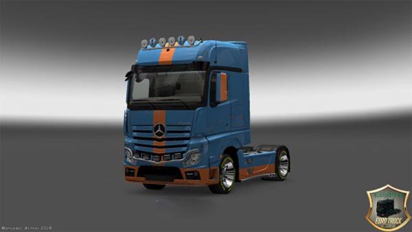 Mercedes Actros MP4 2014 DS1 Skin