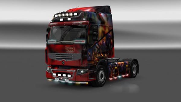 Renault Premium Yaiba Ninja Gaiden Z Skin