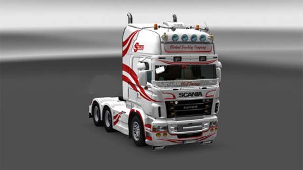Virtual trucking company skin