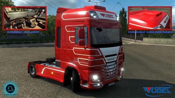 Voegel Transporte DAF XF based on Ohahah v1