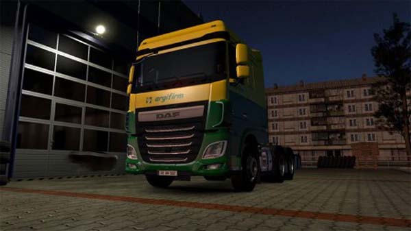 DAF xf euro 6 agrifirm skin all cabs