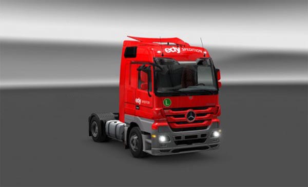 Edy Spedition Skin for Actros MP3