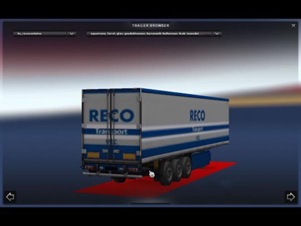 Reco Transport VTC Trailer