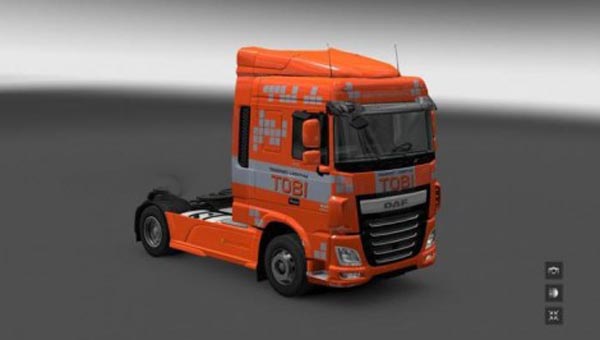 Tobi Transrort Poland Skin for DAF E6