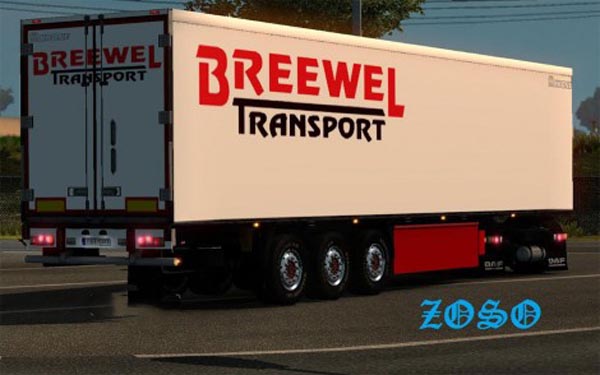 Trailer Breewel transport