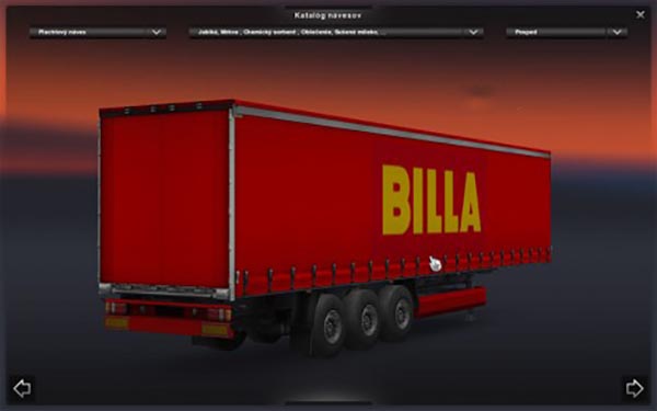Billa trailer