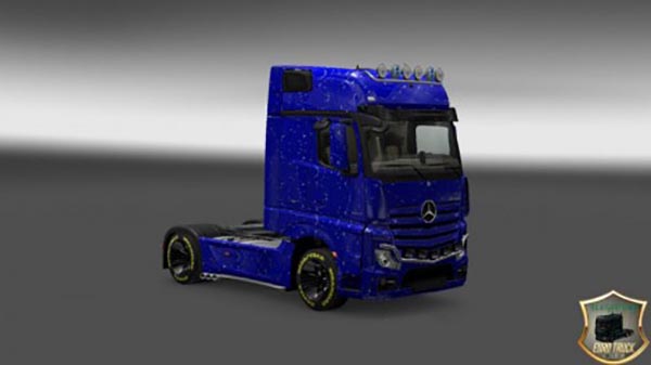 Mercedes Actros 2014 Drops Skin